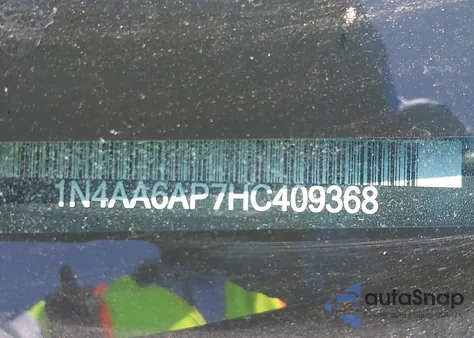 2017 Nissan Maxima 3.5 S из США, поврежденный, VIN 1N4AA6AP7HC409368